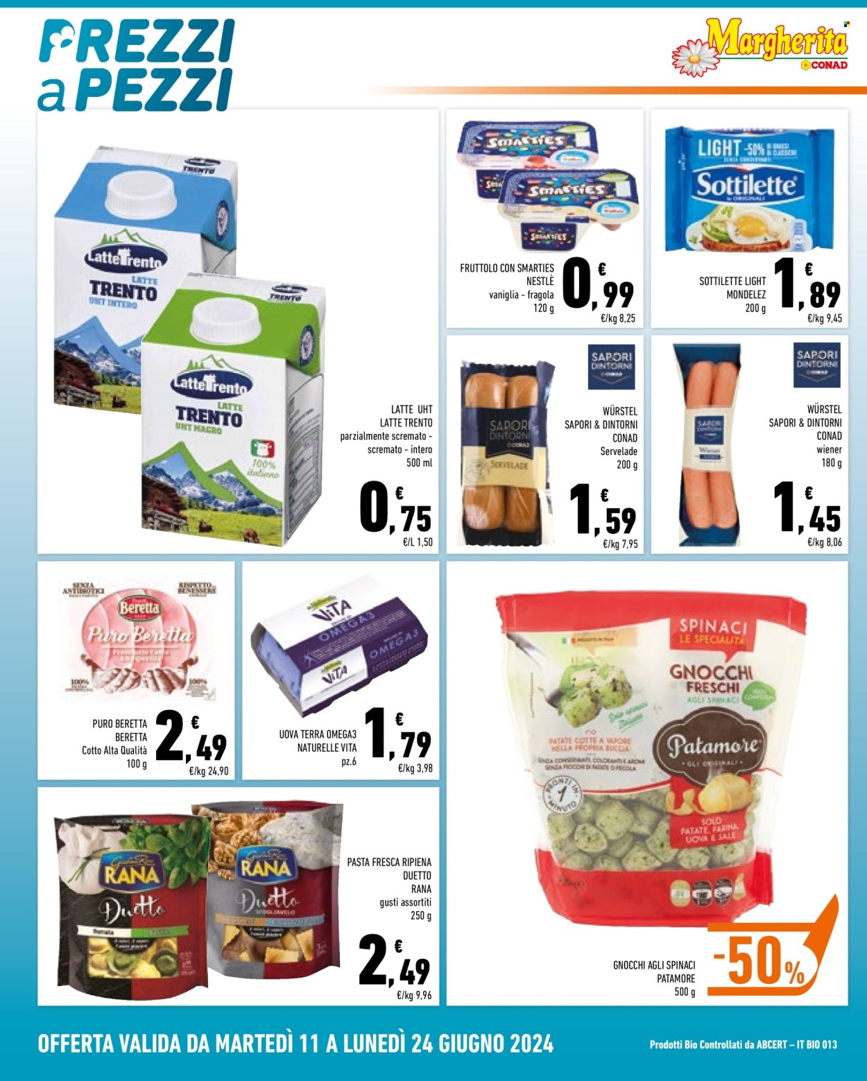 Leták Margherita Conad - 11.6.2024 - 24.6.2024. Strana 6