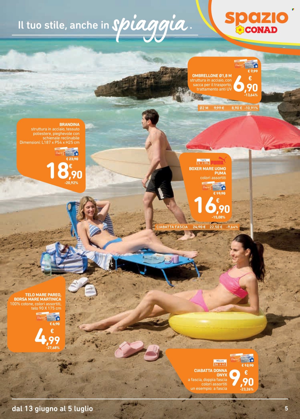 Leták Spazio Conad - 13.6.2024 - 5.7.2024. Strana 5