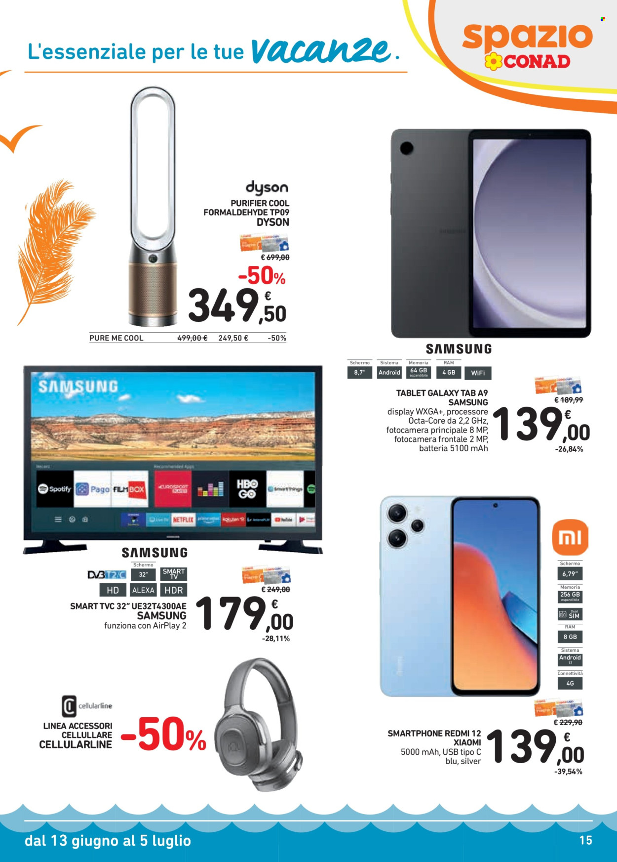 Leták Spazio Conad - 13.6.2024 - 5.7.2024. Strana 15
