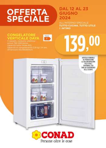 Volantino Conad - 12/6/2024 - 23/6/2024.