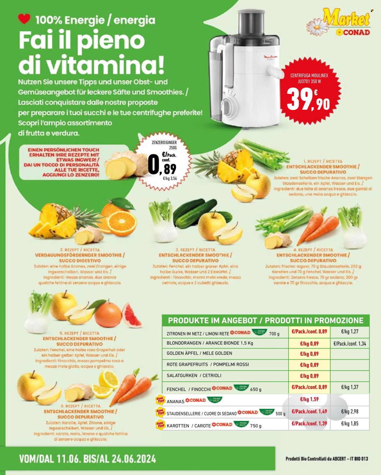 Volantino Market Conad - 11/6/2024 - 24/6/2024. Pagina 2