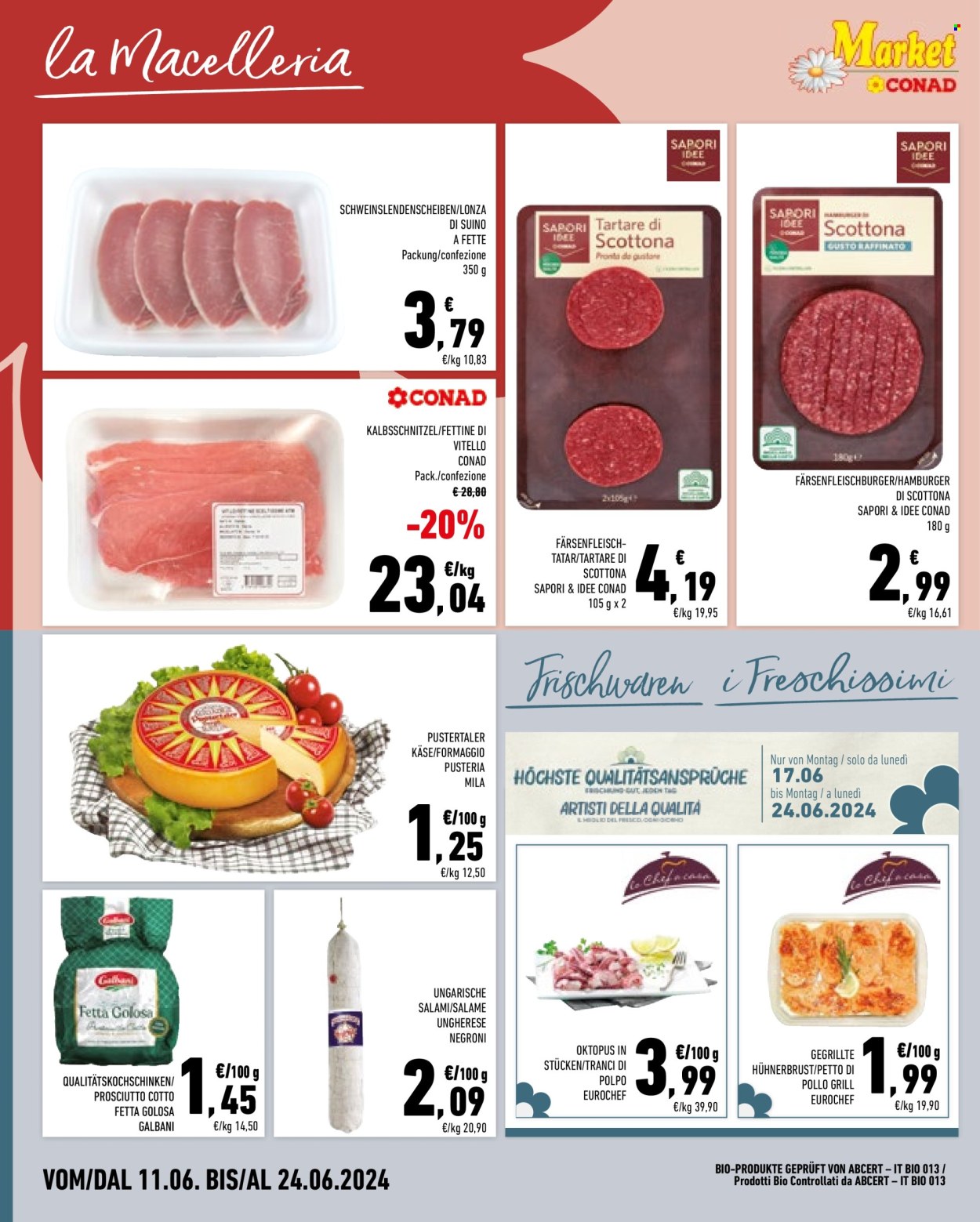 Volantino Market Conad - 11/6/2024 - 24/6/2024. Pagina 4