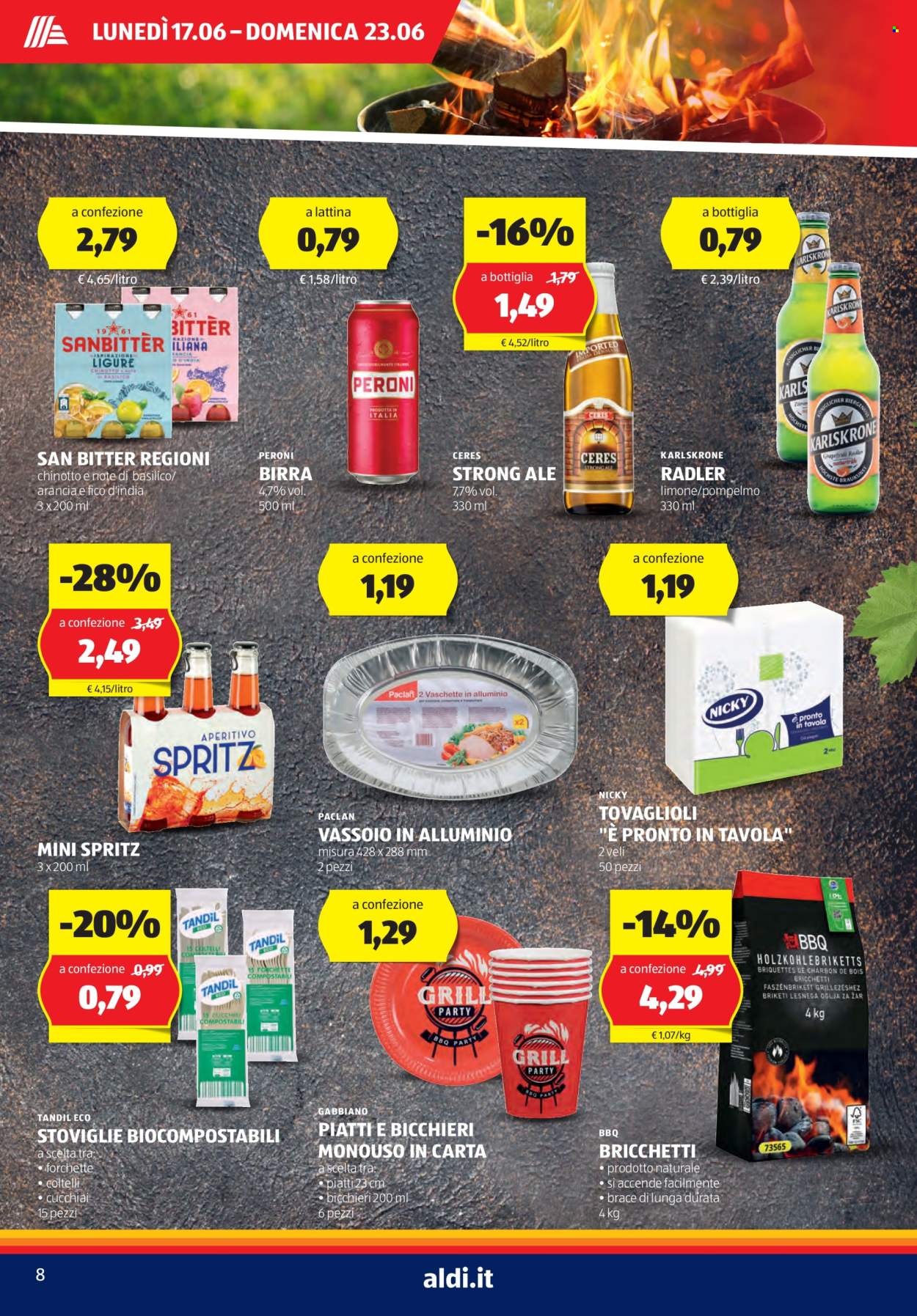 Volantino Aldi - 17/6/2024 - 23/6/2024. Pagina 8