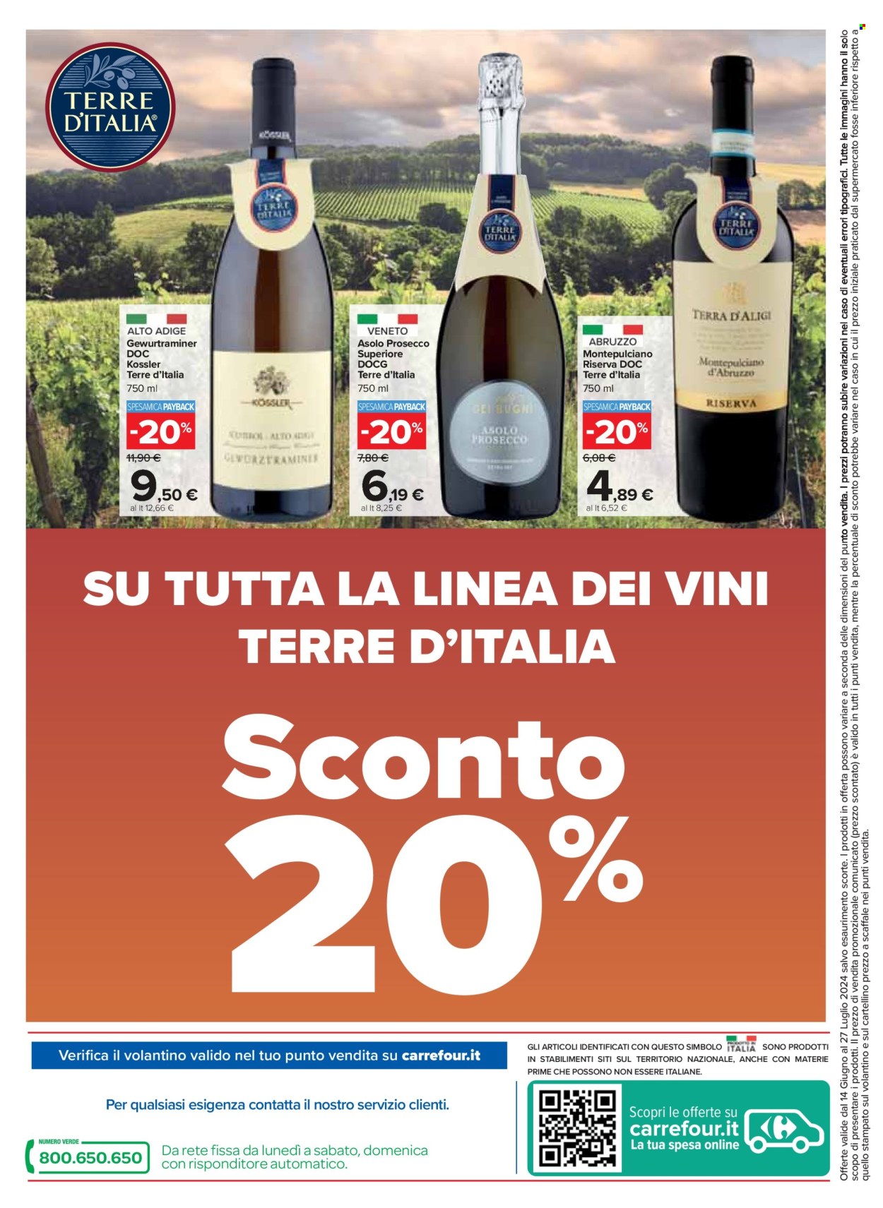 Volantino Carrefour - 14/6/2024 - 27/7/2024. Pagina 8