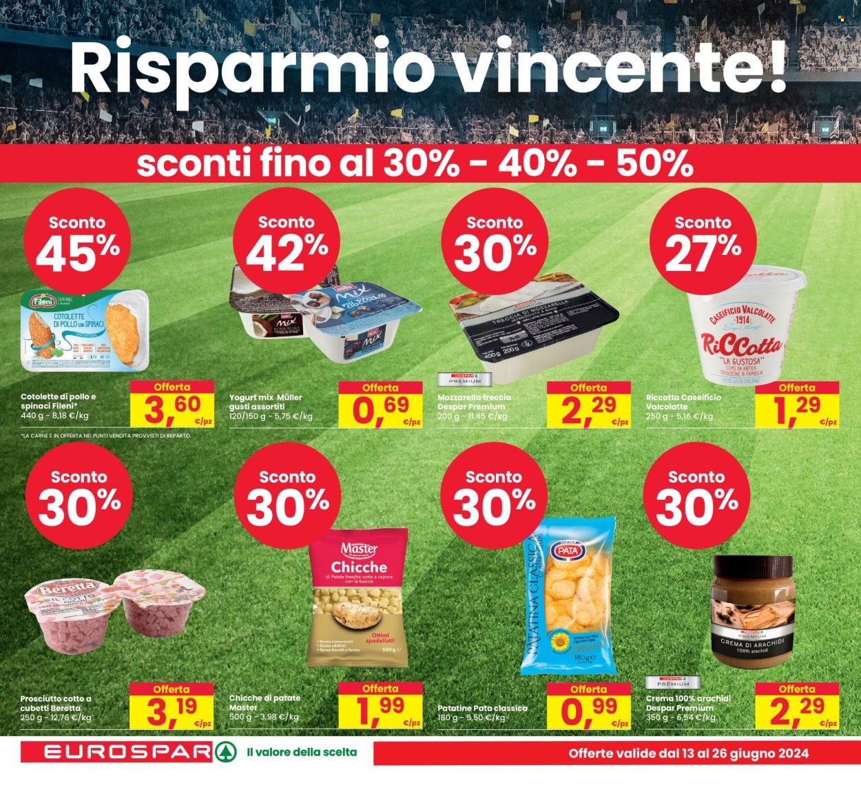 Volantino Eurospar - 13/6/2024 - 26/6/2024. Pagina 2