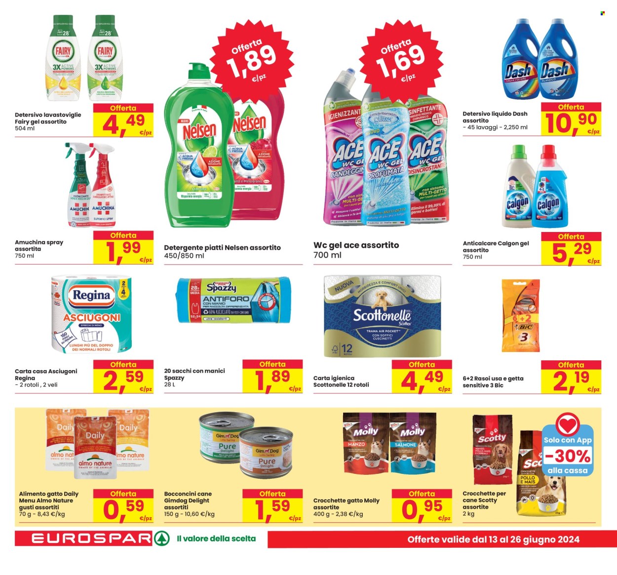 Volantino Eurospar - 13/6/2024 - 26/6/2024. Pagina 22
