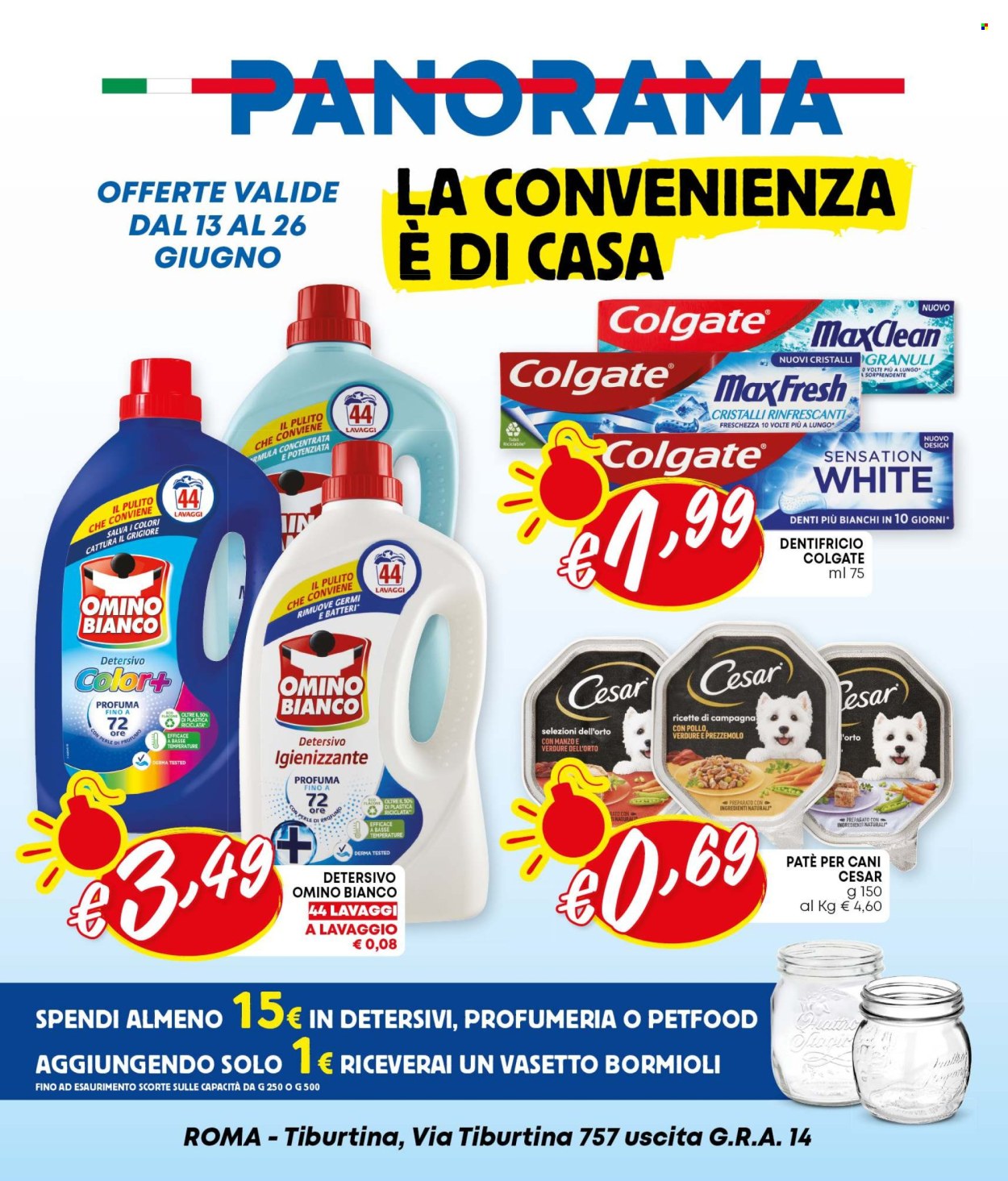 Volantino Panorama - 13/6/2024 - 26/6/2024. Pagina 1