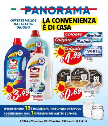 Volantino Panorama - 13/6/2024 - 26/6/2024.