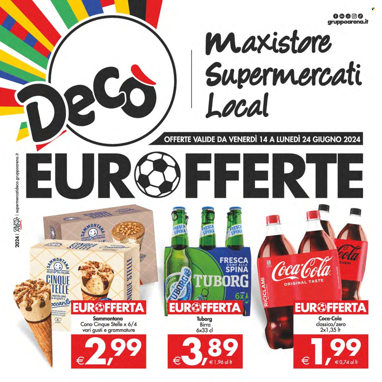 Volantino Deco - 14/6/2024 - 24/6/2024. Pagina 1