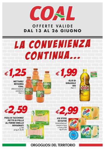 Volantino COAL - 13/6/2024 - 26/6/2024.