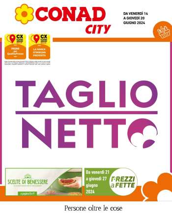 Volantino Conad City - 14/6/2024 - 20/6/2024.