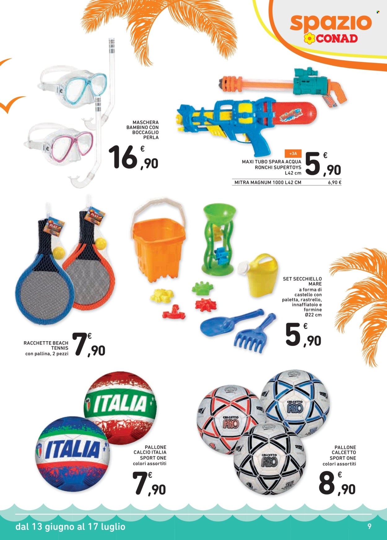 Volantino Spazio Conad - 13/6/2024 - 17/7/2024. Pagina 9