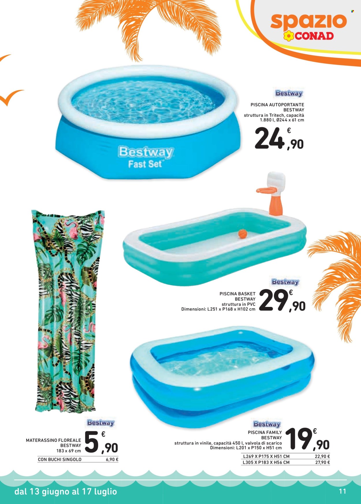 Volantino Spazio Conad - 13/6/2024 - 17/7/2024. Pagina 11