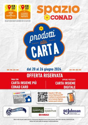 Volantino Spazio Conad - 20/6/2024 - 26/6/2024.
