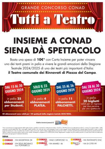Volantino Conad - 15/6/2024 - 30/6/2024.
