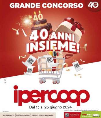 Volantino Coop - 13/6/2024 - 26/6/2024.