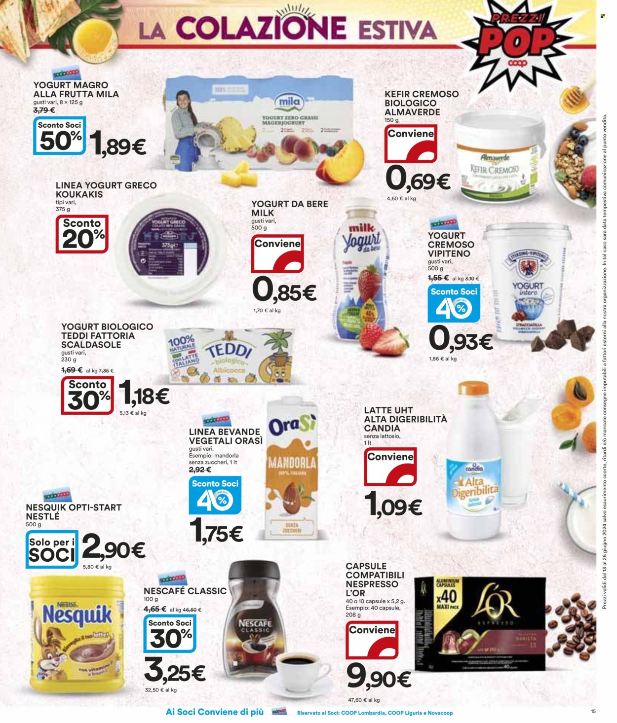 Volantino Coop - 13/6/2024 - 26/6/2024. Pagina 15