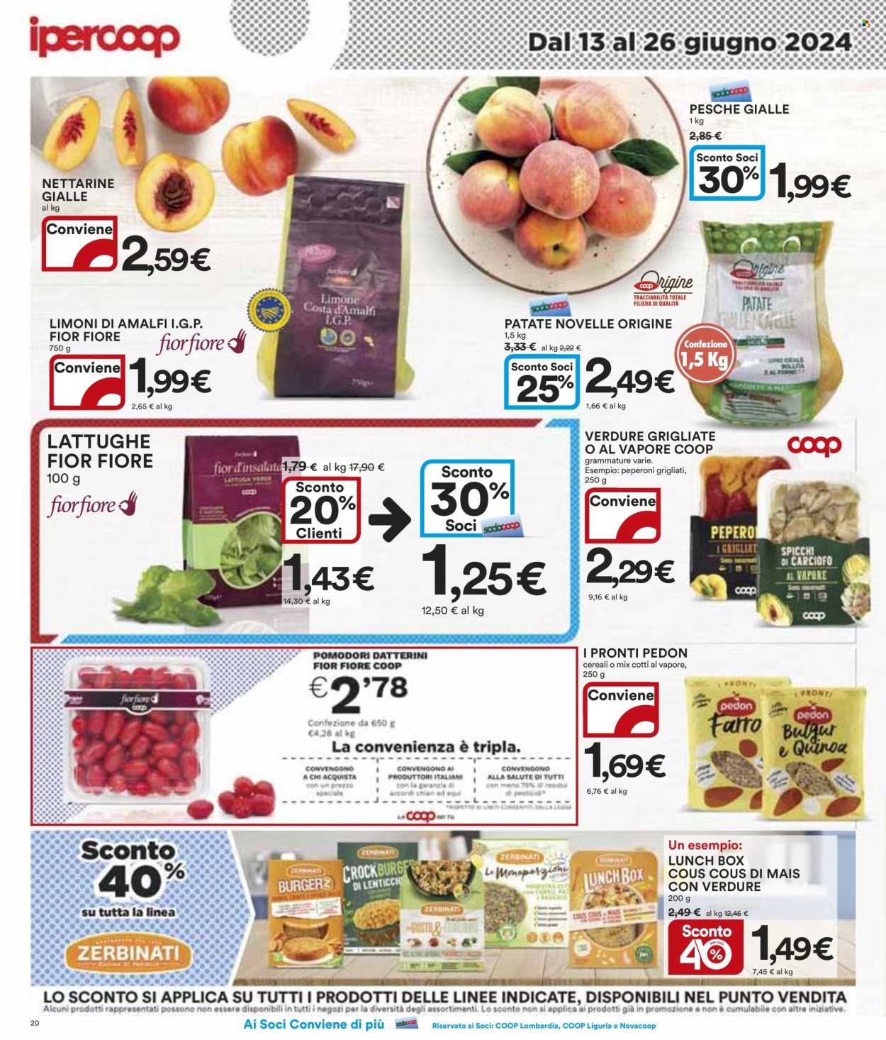 Volantino Coop - 13/6/2024 - 26/6/2024. Pagina 20