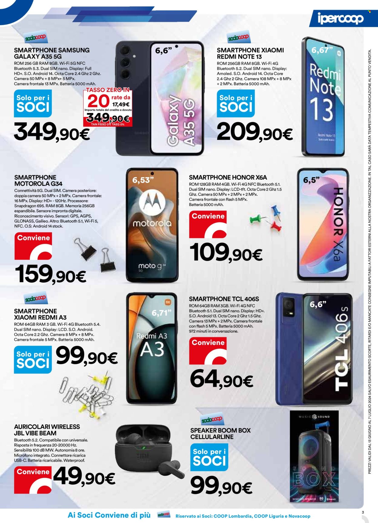 Leták Coop - 13.6.2024 - 7.7.2024. Strana 3
