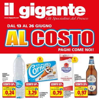 Volantino Il Gigante - 13/6/2024 - 26/6/2024.