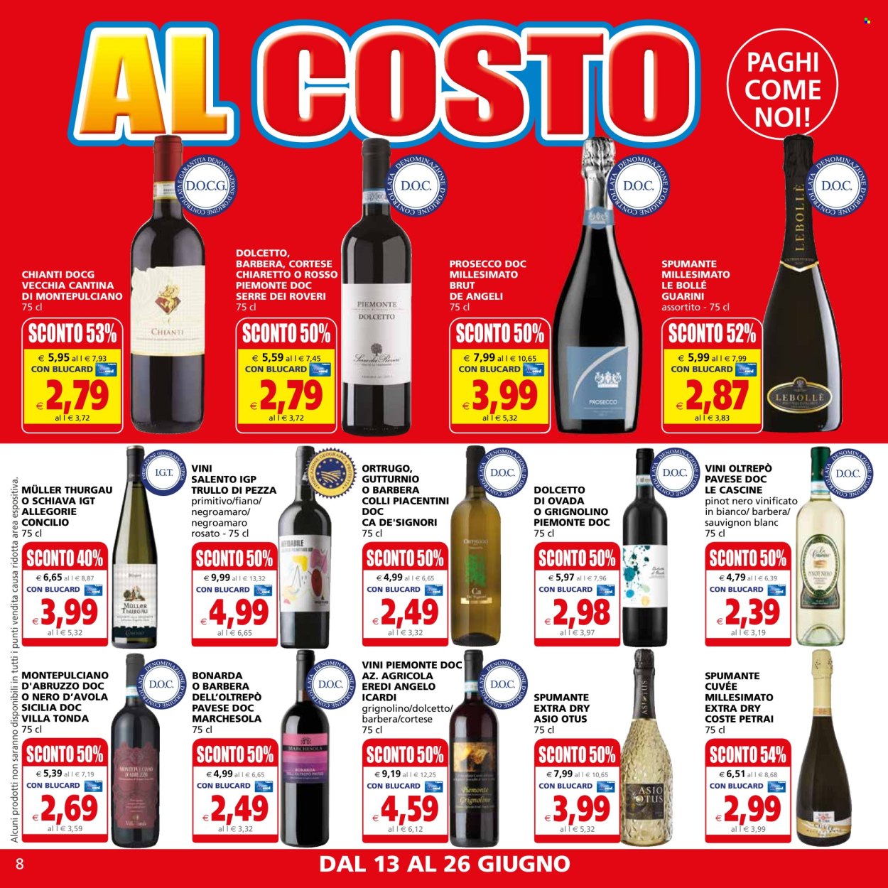 Volantino Il Gigante - 13/6/2024 - 26/6/2024. Pagina 8