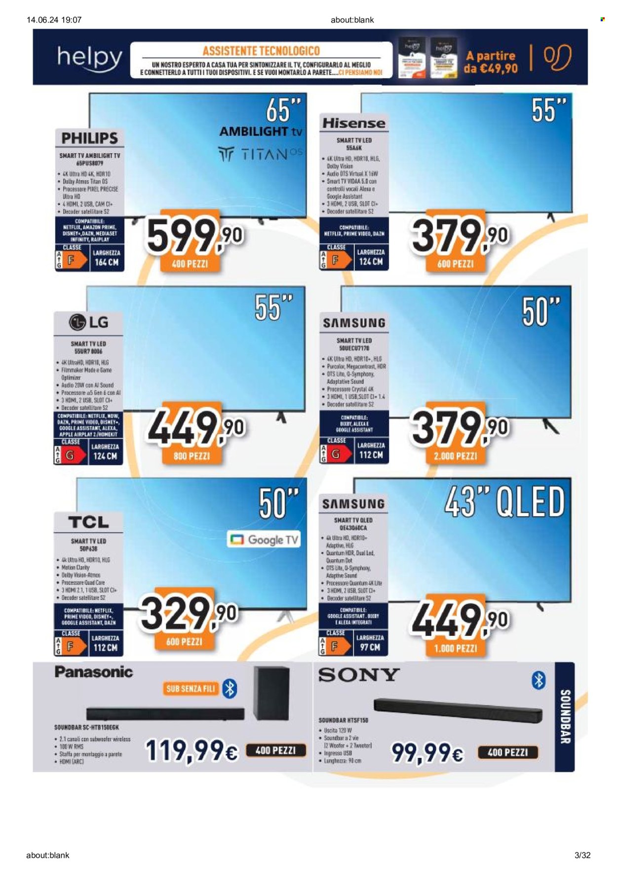 Volantino Unieuro - 13/6/2024 - 20/6/2024. Pagina 3