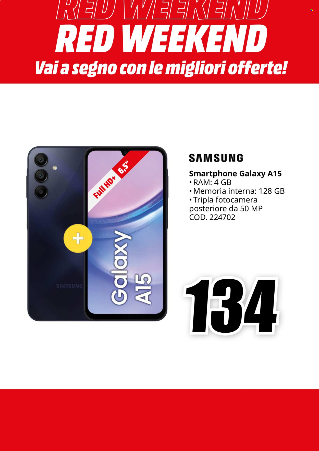 Volantino MediaWorld - 14/6/2024 - 16/6/2024. Pagina 3