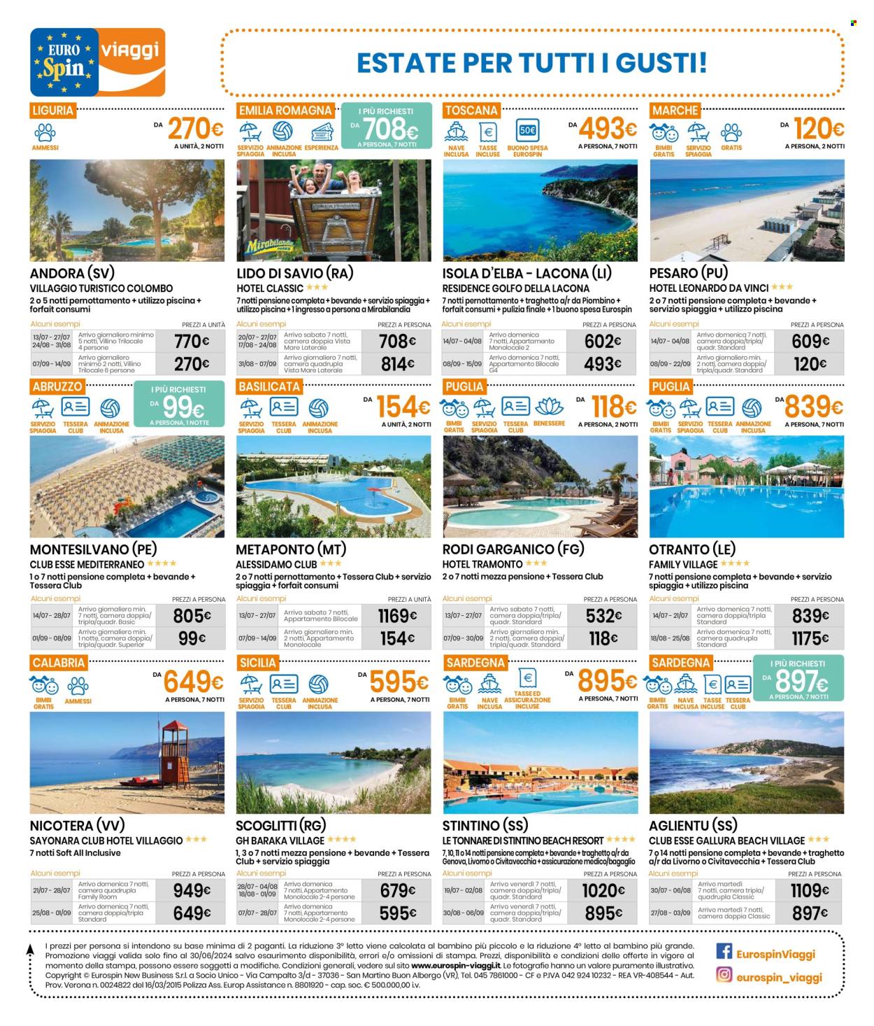 Volantino EuroSpin - 20/6/2024 - 30/6/2024. Pagina 22