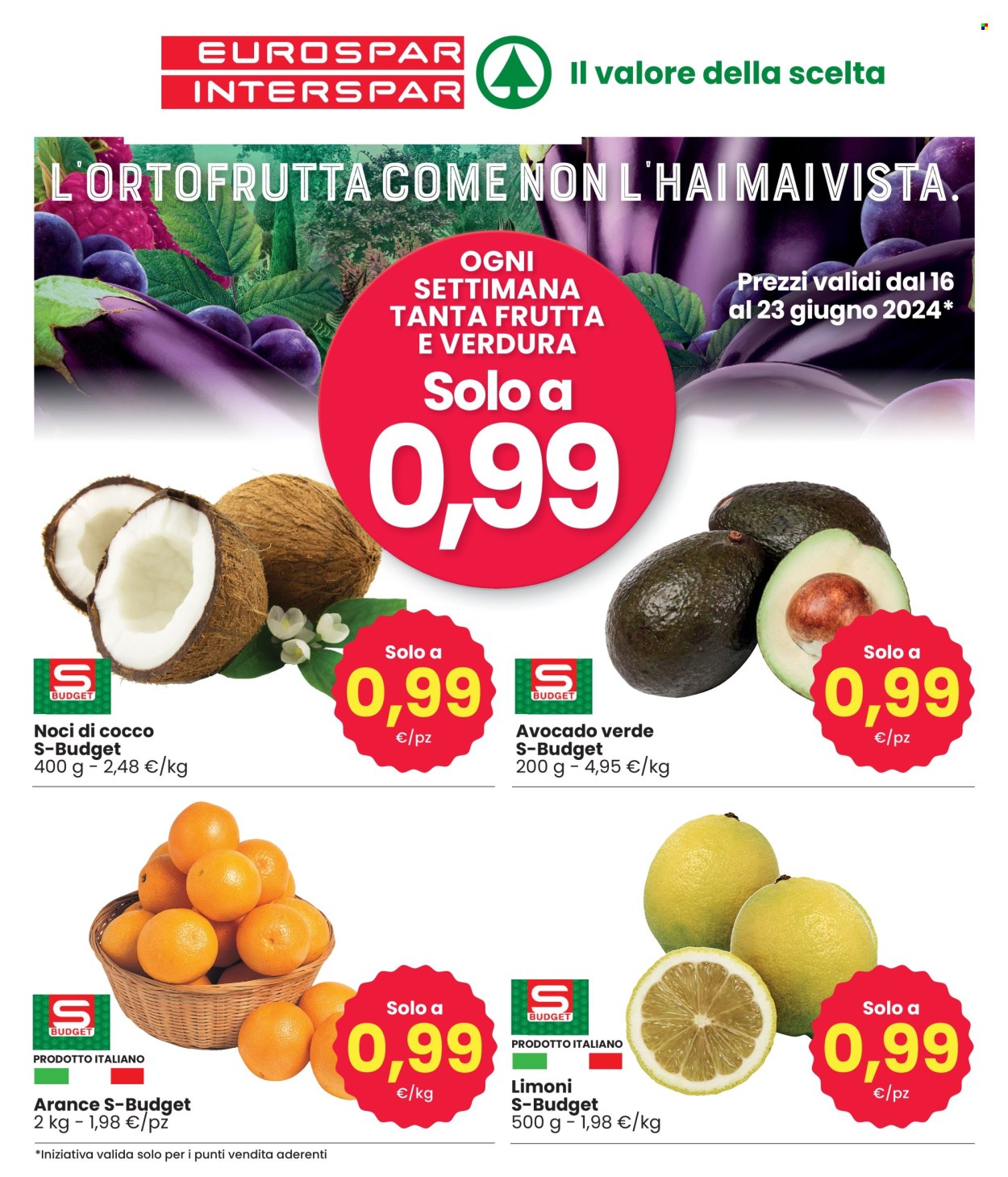 Volantino Eurospar - 16/6/2024 - 23/6/2024. Pagina 3