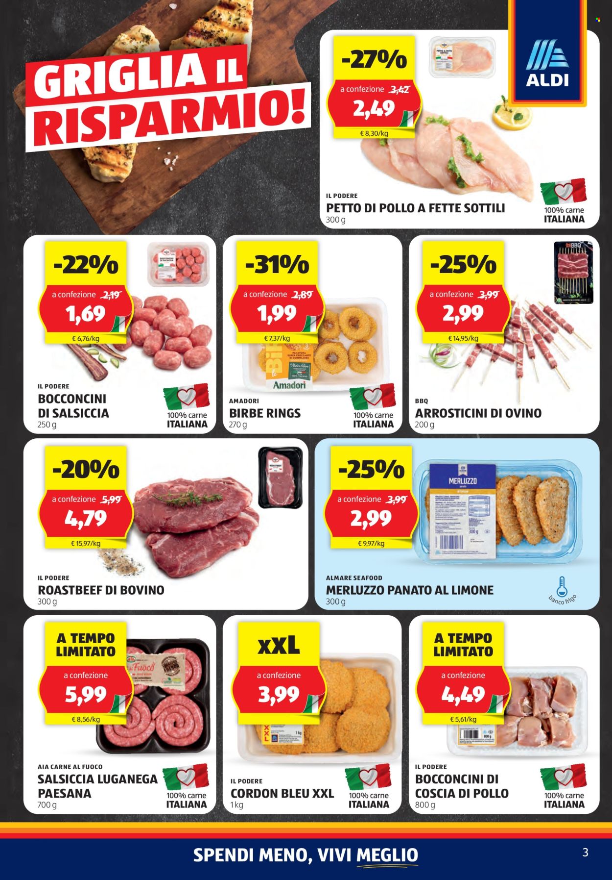 Volantino Aldi - 24/6/2024 - 30/6/2024. Pagina 3