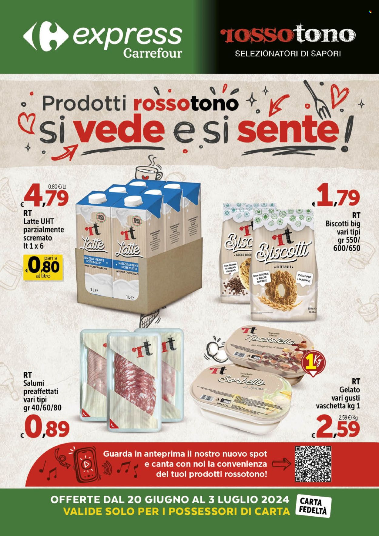 Leták Carrefour - 20.6.2024 - 3.7.2024. Strana 1