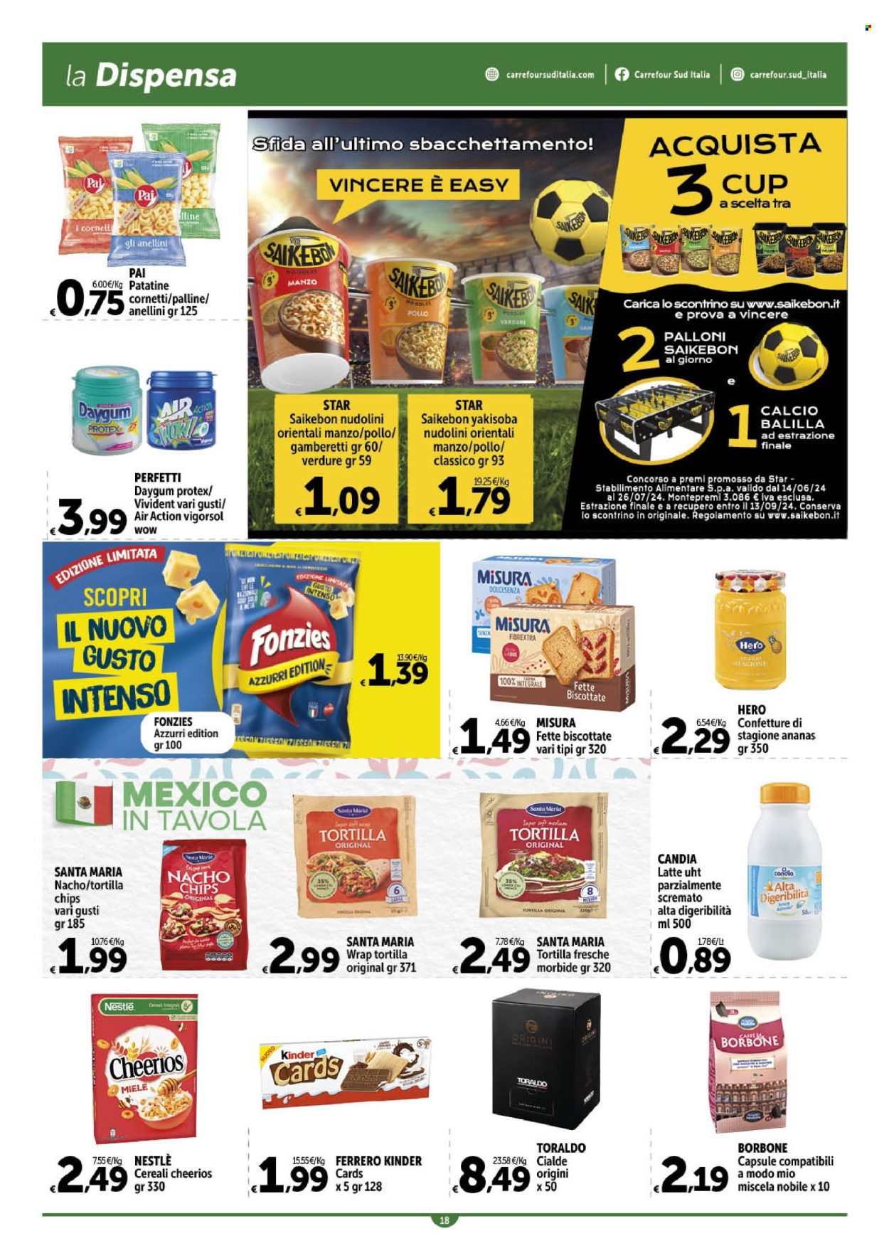 Volantino Carrefour - 20/6/2024 - 3/7/2024. Pagina 18