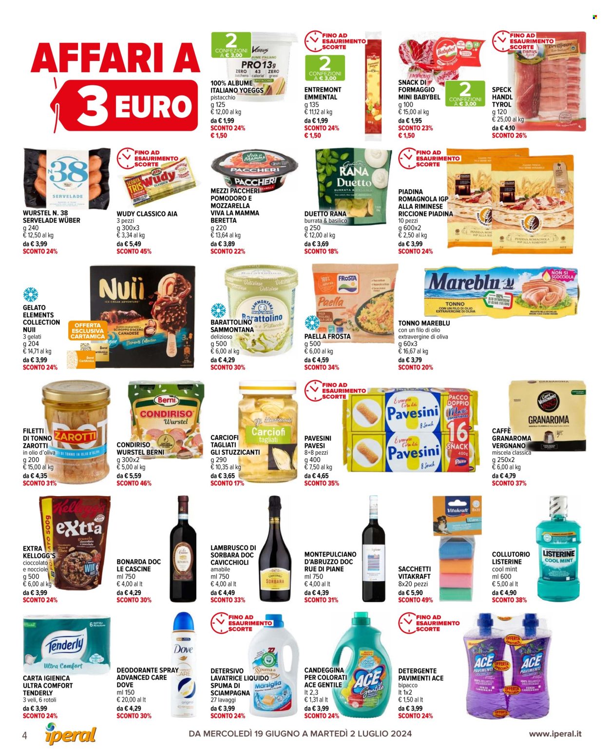 Volantino Iperal - 19/6/2024 - 2/7/2024. Pagina 4