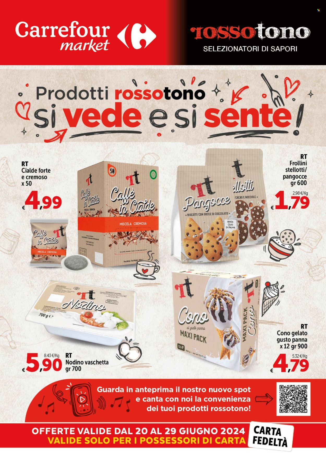 Volantino Carrefour - 20/6/2024 - 29/6/2024. Pagina 1