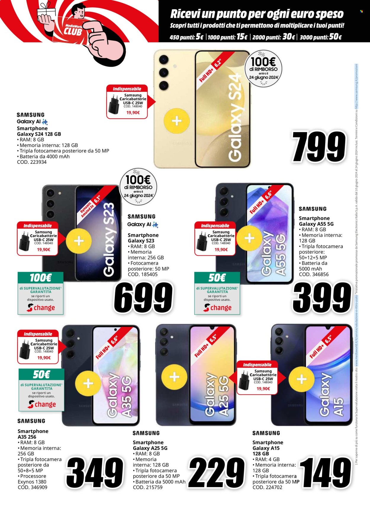 Volantino MediaWorld - 17/6/2024 - 27/6/2024. Pagina 2