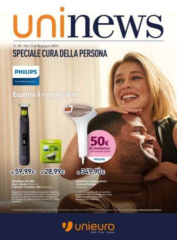 Volantino Unieuro - 13/6/2024 - 30/6/2024.