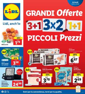 Volantino Lidl - 24/6/2024 - 30/6/2024.