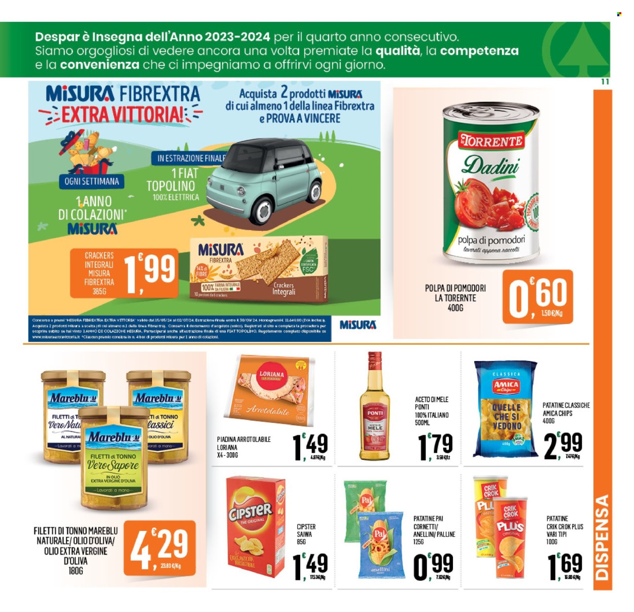 Volantino Despar - 20/6/2024 - 27/6/2024. Pagina 11