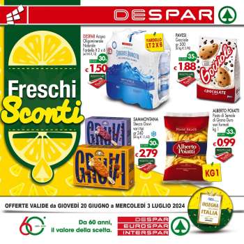 Volantino Eurospar - 20/6/2024 - 3/7/2024.