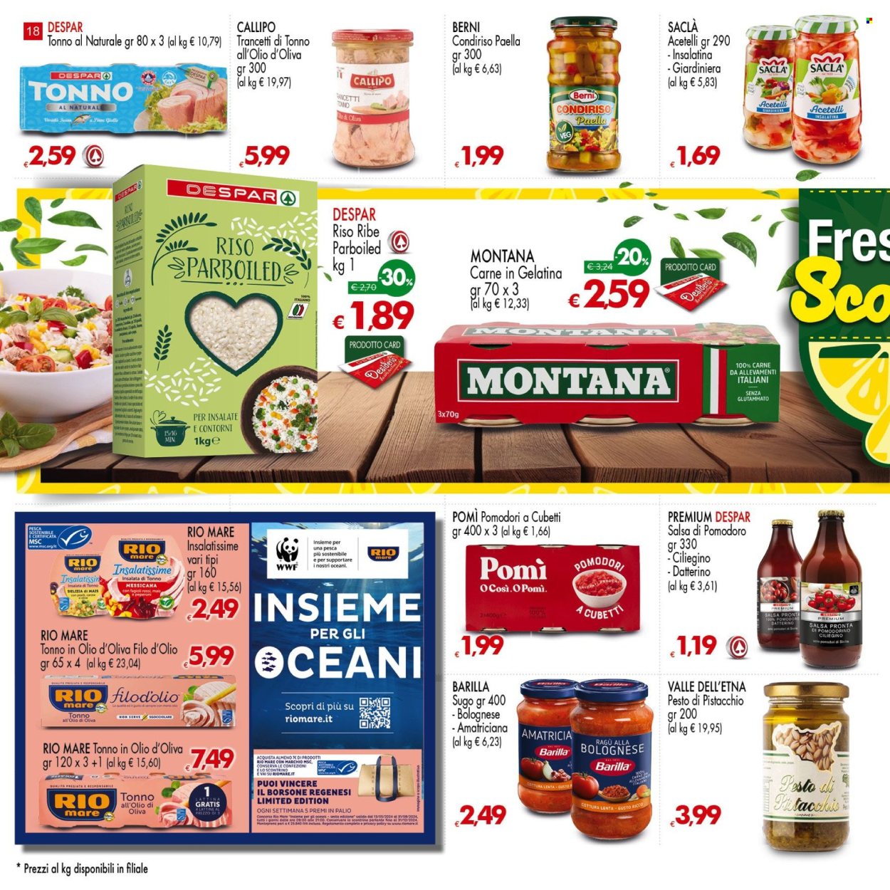 Volantino Eurospar - 20/6/2024 - 3/7/2024. Pagina 18