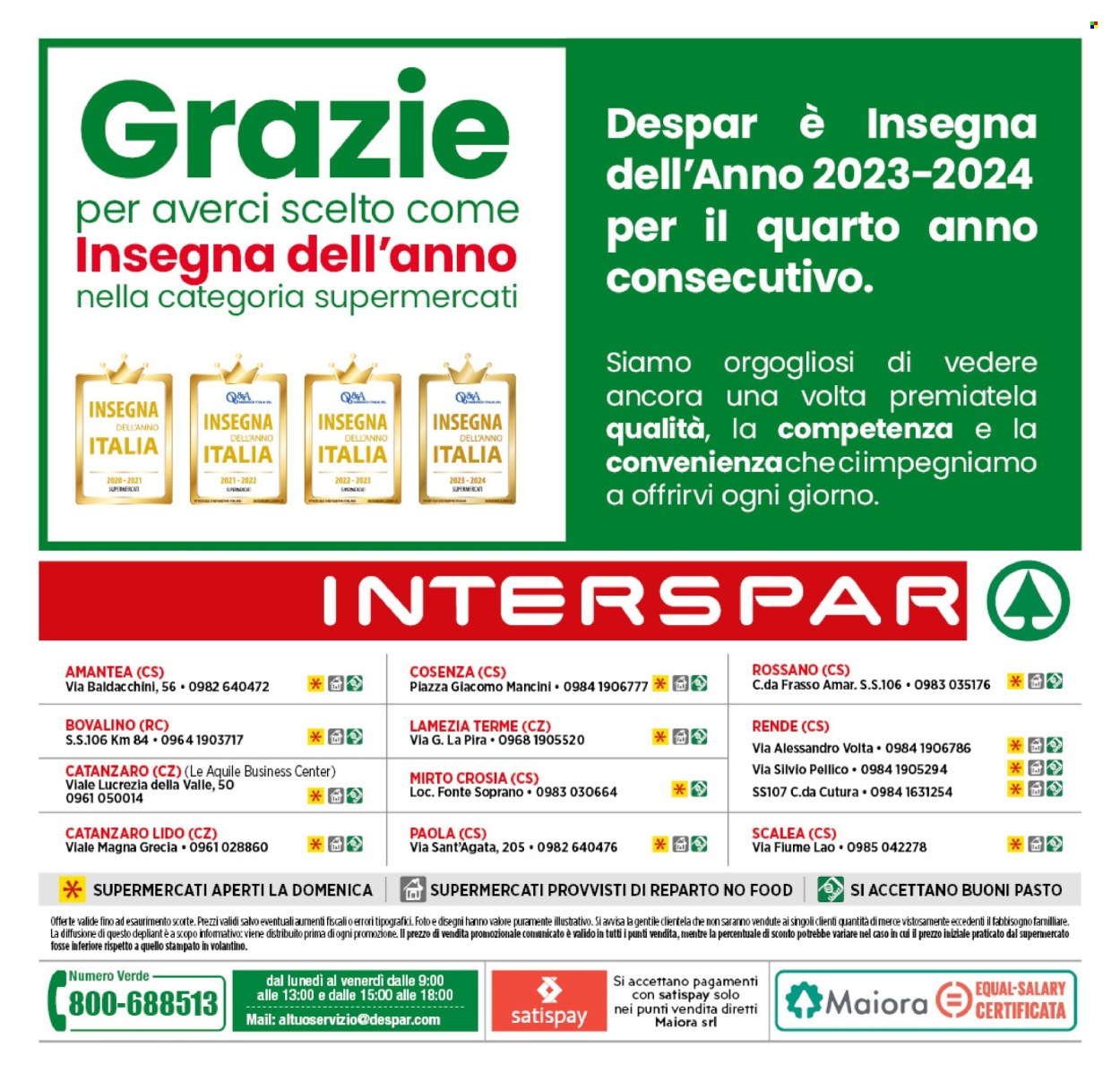Volantino Interspar - 20/6/2024 - 30/6/2024. Pagina 38