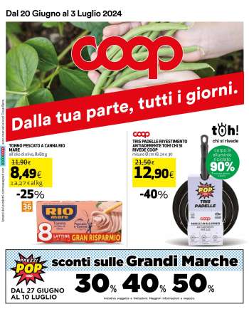 Volantino Coop - 20/6/2024 - 3/7/2024.