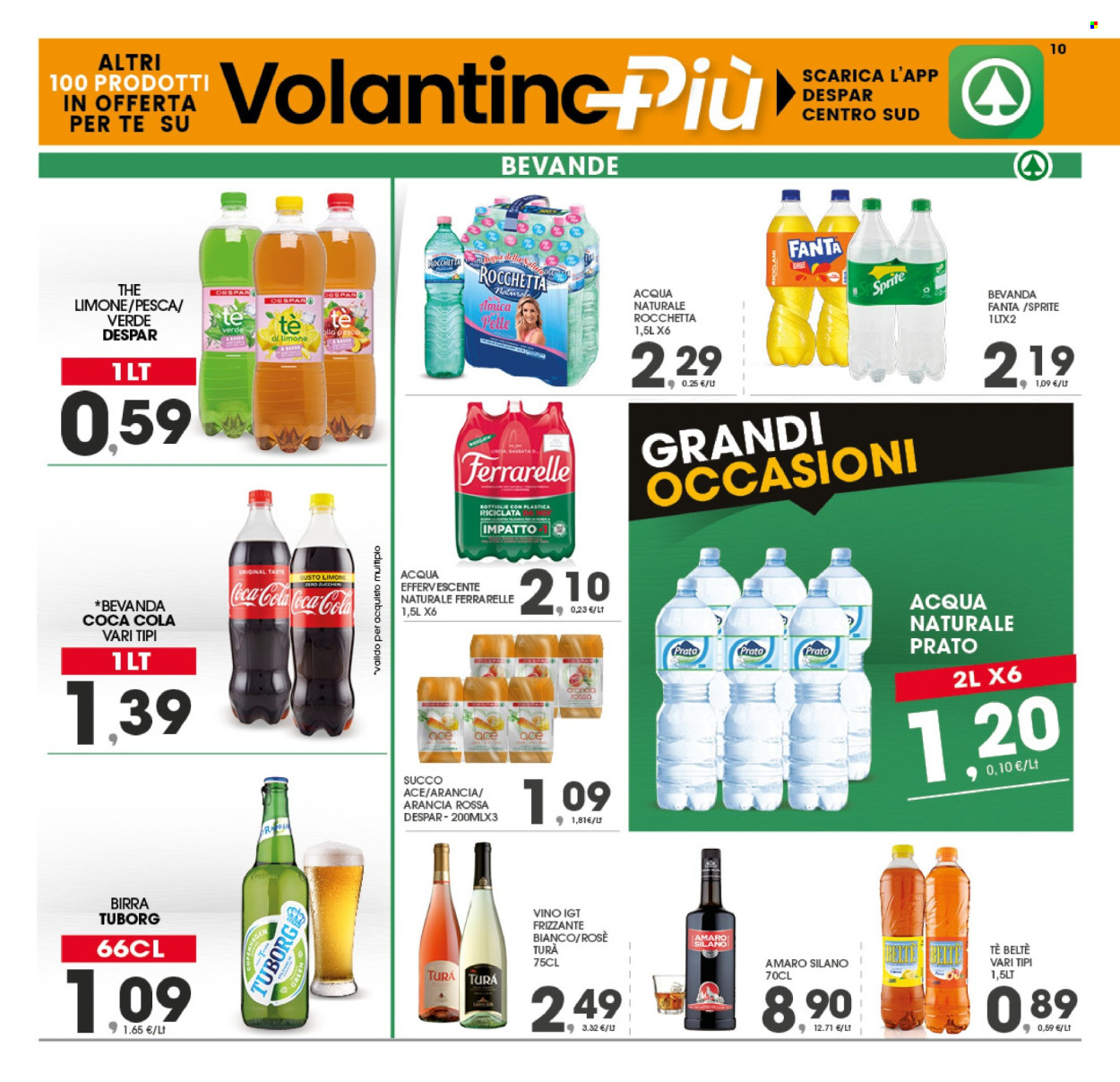 Volantino Eurospar - 20/6/2024 - 27/6/2024. Pagina 10