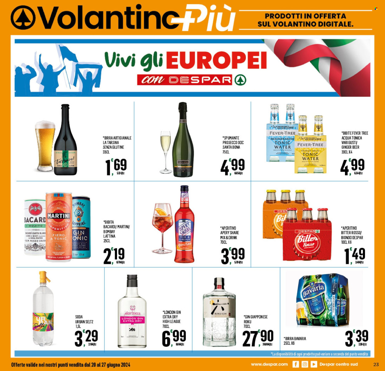 Volantino Eurospar - 20/6/2024 - 27/6/2024. Pagina 23