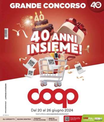 Volantino Coop - 20/6/2024 - 26/6/2024.