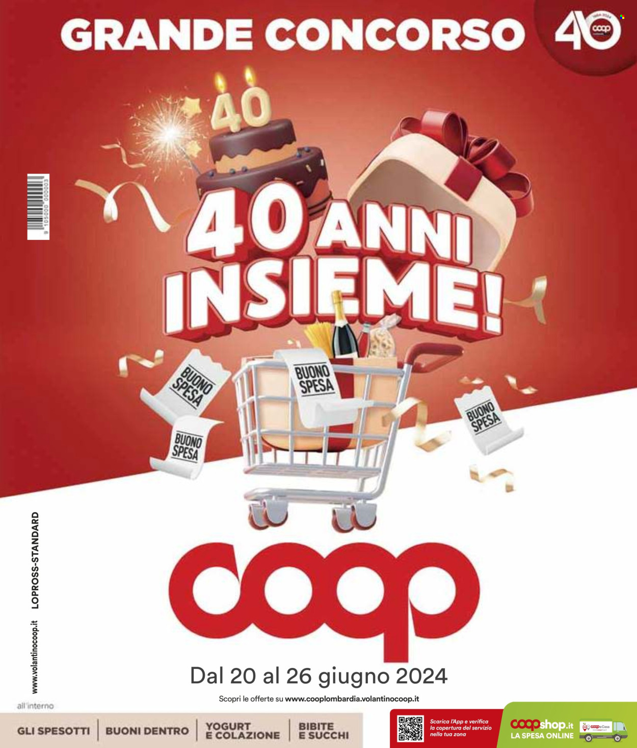 Leták Coop - 20.6.2024 - 26.6.2024. Strana 1