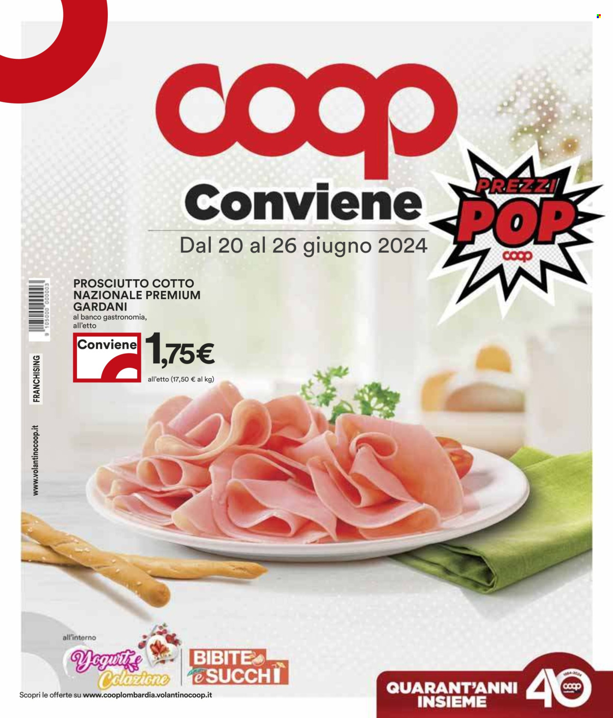 Leták Coop - 20.6.2024 - 26.6.2024. Strana 1