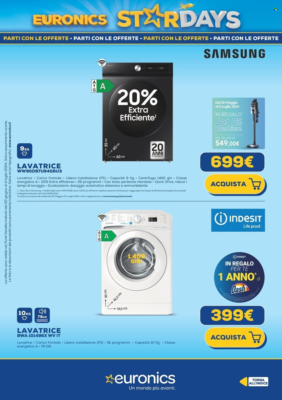 Volantino Euronics - 20/6/2024 - 4/7/2024. Pagina 3