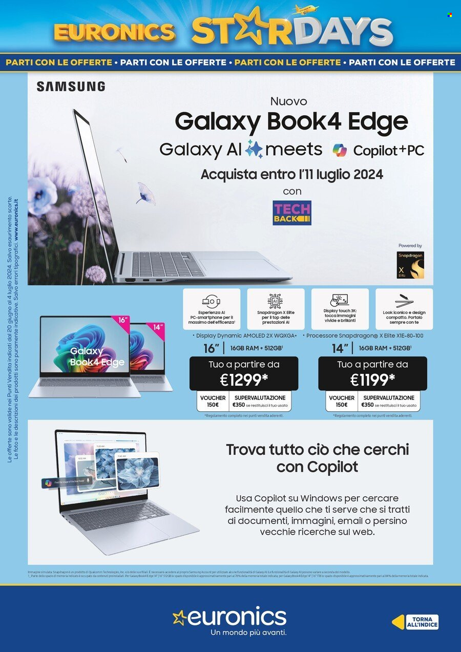 Volantino Euronics - 20/6/2024 - 4/7/2024. Pagina 9