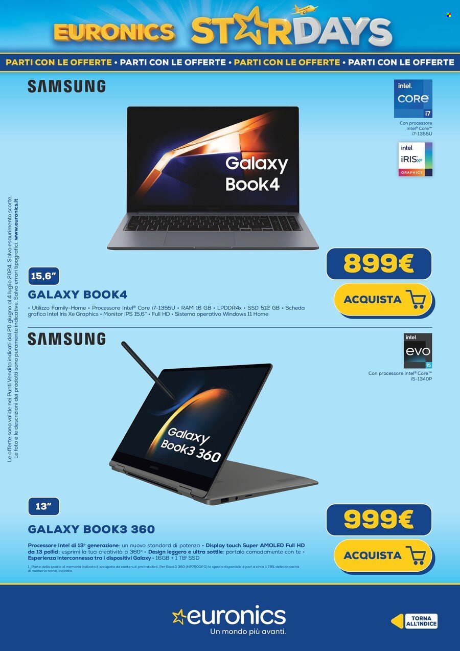 Volantino Euronics - 20/6/2024 - 4/7/2024. Pagina 12